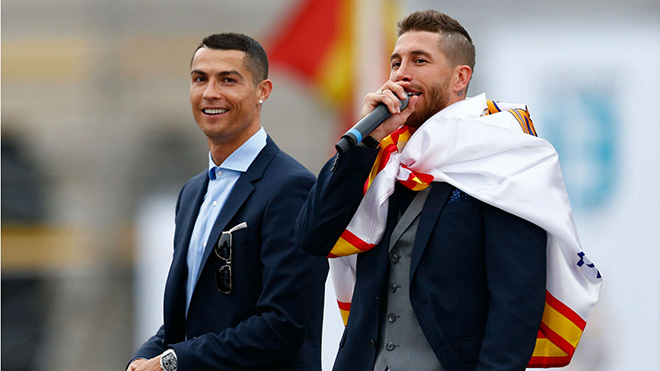 Ronaldo rời Real Madrid sang Juventus, Ramos và Bale nói gì?