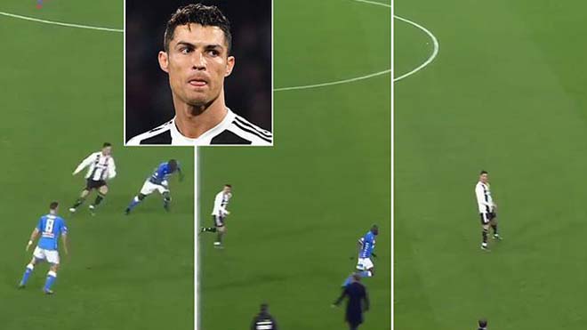 Nổi giận, Ronaldo quát tháo HLV Juventus ngay trên sân