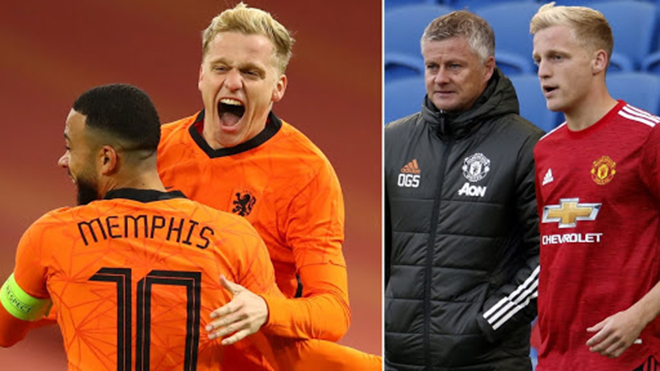 MU: Van de Beek sẽ đá chính ở vị trí mới?