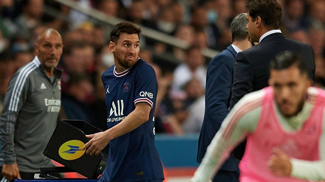 Messi bị thay ra sớm trong chiến thắng nhọc nhằn của PSG