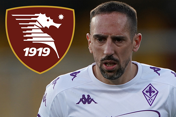 bóng đá hôm nay, Ribery, Serie A, Salernitana