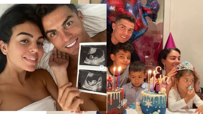 Ronaldo thông báo sắp đón thêm 2 con