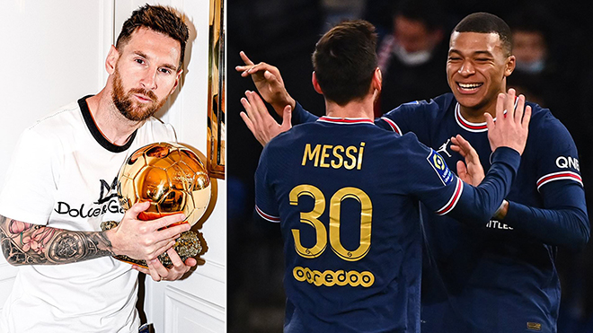 PSG mặc áo đấu đặc biệt tri ân Quả bóng Vàng của Messi