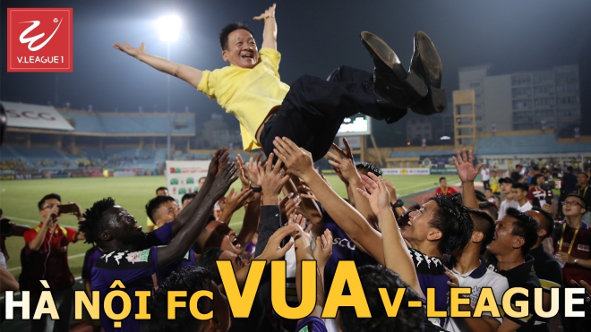 Điểm nhấn vòng 21 V-League 2018 : Hà Nội FC - Vua của V-League