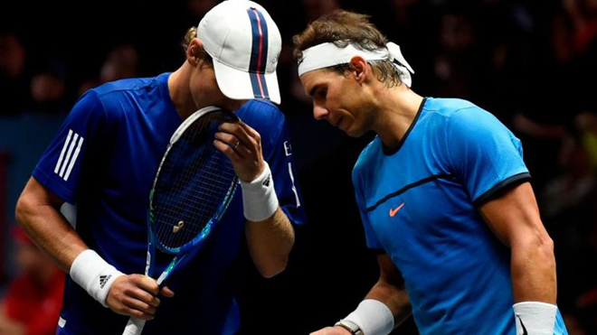 TENNIS 23/9: Nadal đánh đôi thất bại tại Laver Cup. 'Sharapova cực kỳ kiêu ngạo, chảnh'