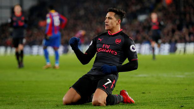 Màn ăn mừng của Sanchez bị 'tố' gây chia rẽ phòng thay đồ của Arsenal