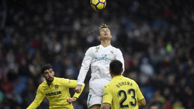 Video bàn thắng Real Madrid 0-1 Villarreal: Ronaldo lại vô duyên kì lạ