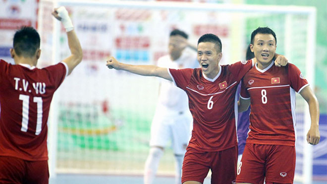 Bóng đá Việt Nam hôm nay: Futsal Việt Nam đấu Lebanon (22h00)