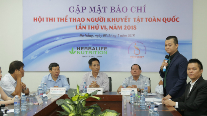 Herbalife Việt Nam tài trợ chính cho Hội thi thể thao người khuyết tật toàn quốc lần thứ 6