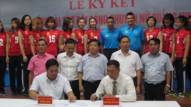 Dược phẩm Kingphar cùng đội bóng chuyền nữ “Kingphar Quảng Ninh” chờ mùa giải chuyên nghiệp thành công