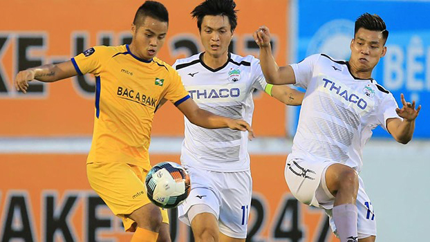 bóng đá Việt Nam, tin tức bóng đá, bong da, tin bong da, SLNA vs HAGL, SLNA, HAGL, bầu Đức, vòng 12 V League, lịch thi đấu vòng 12 V League, BXH V League