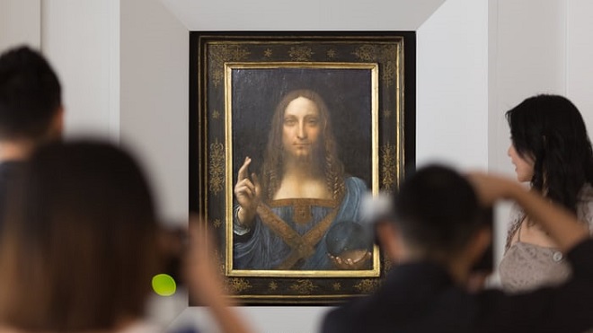 Bí ẩn quả cầu trong tay Chúa ở bức tranh 100 triệu USD của Leonardo da Vinci