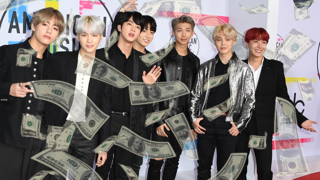 Định giá tài sản của bảy chàng trai BTS hiện giờ là bao nhiêu?