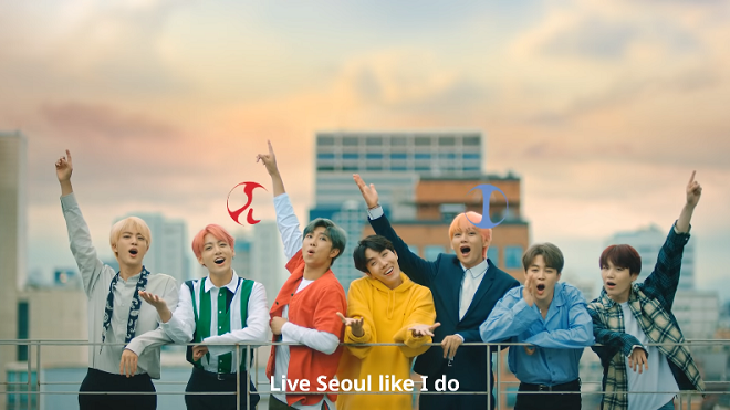 BTS lung linh trong vai trò đại sứ du lịch Seoul ở chiến dịch mới