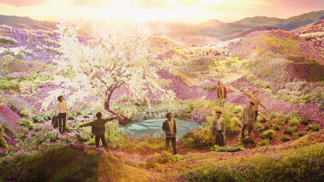 ARMY ngã ngửa khi biết sự thật về cánh đồng đẹp mê hồn trong ‘Stay Gold’ của BTS