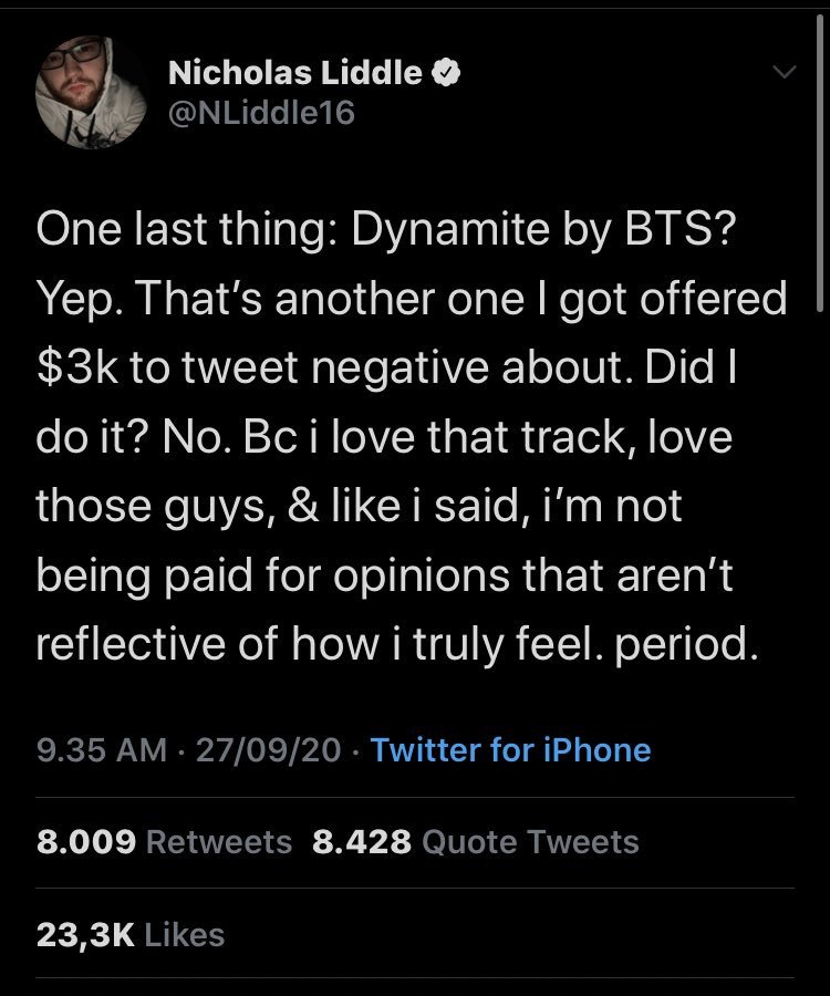 BTS, Dynamite của BTS, Nhà báo Mỹ được trả 3.000 USD để nói xấu Dynamite, Dynamite lập kỷ lục, Kỷ lục mới của BTS với Dynamite