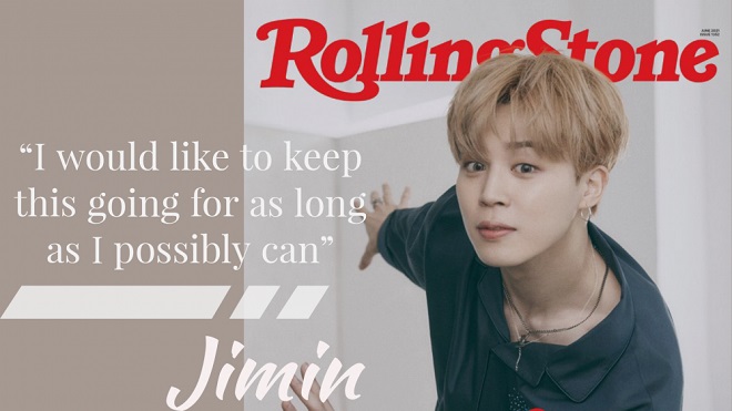 Jimin BTS thể hiện sự trưởng thành về cảm xúc trên câu chuyện bìa Rolling Stone