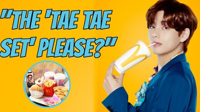 ARMY phát cuồng với bữa ăn 'Tae Tae Set' mà V BTS mê mẩn ở McDonald