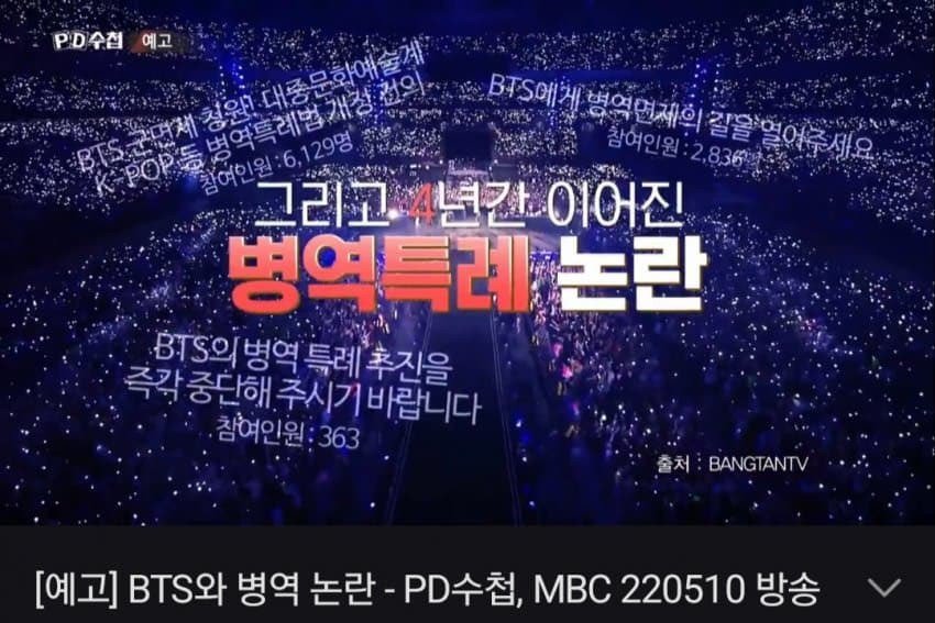 BTS, nghĩa vụ quân sự, Đài MBC bị ném đá vì BTS và tranh cãi quân sự, BTS miễn trừ quân sự, BTS 2022, BTS military, Jin, Jimin, J-Hope, Jungkook, RM, Suga, V