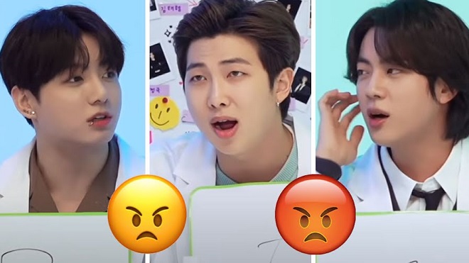 BTS xử lý hoàn toàn khác nhau khi bạn bè nổi giận