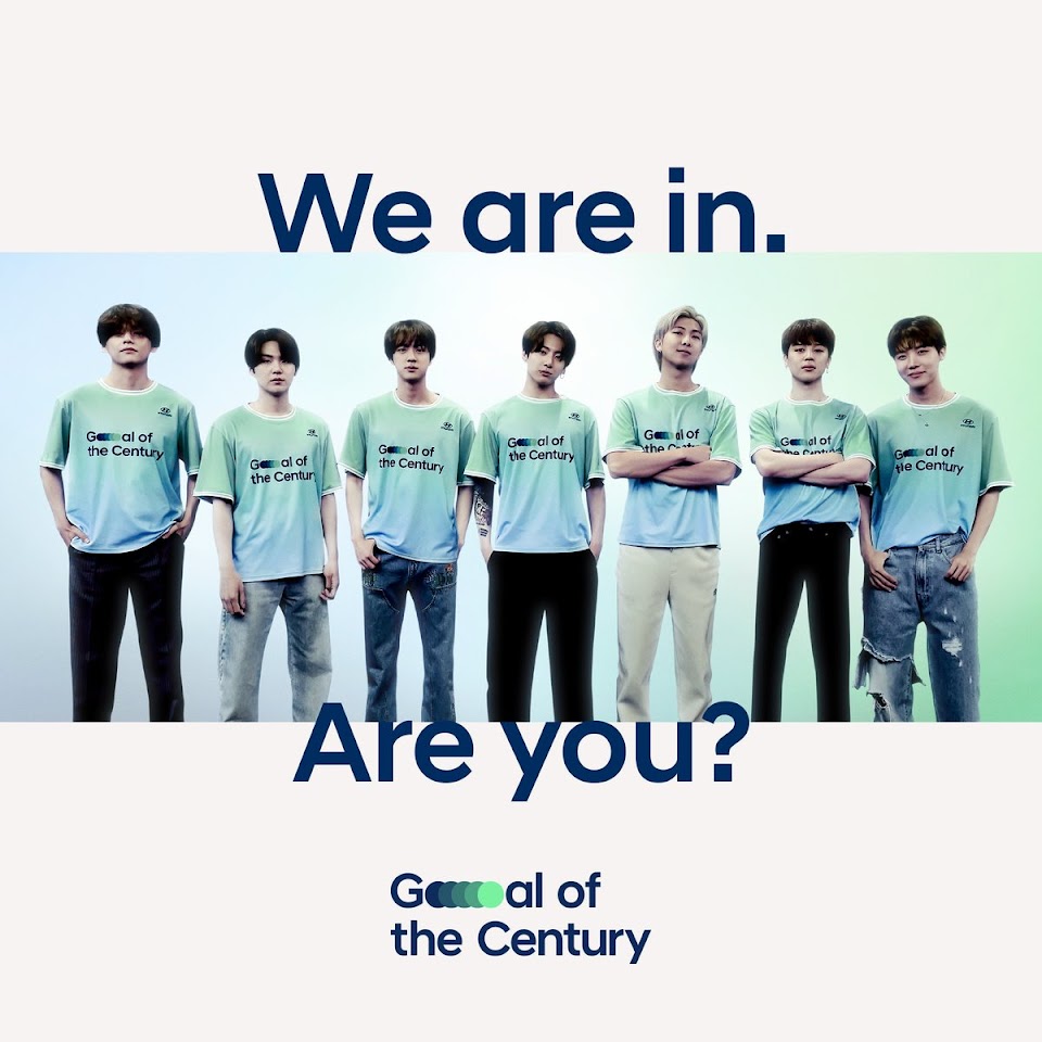 BTS, tất tần tật về dự án BTS World Cup, Jin, Jimin, J-Hope, RM, Suga, V, Jungkook, Goal of the Century, Team Century,  World Cup, World Cup 2022, BTS chương 2, BTS 2022
