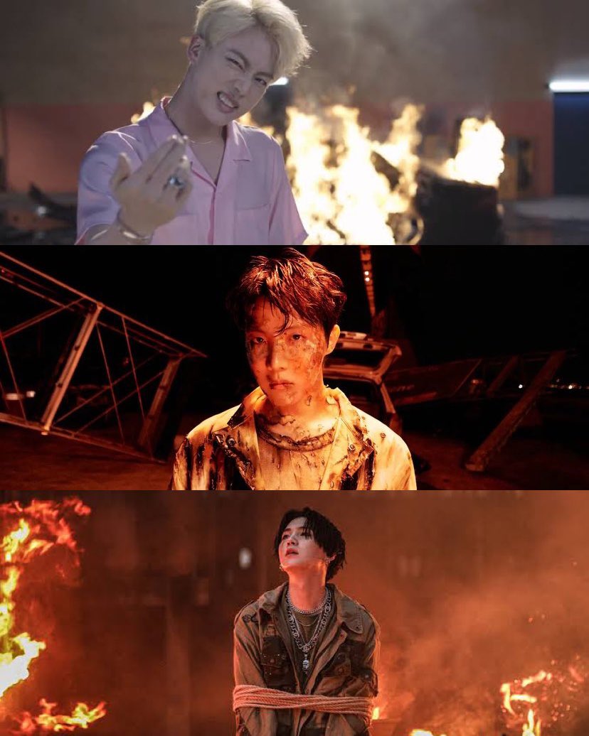 BTS, J-Hope, Arson, chi tiết gài gắm trong Arson J-Hope, BTS Chương 2, BTS solo, J-Hope solo, Agust D, Suga, HYYH, Jin, Jimin, Jungkook, RM, V, J-Hope photo concept