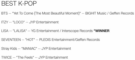BTS, BTS thắng lớn tại MTV, BTS MTV 2022, BTS phá kỷ lục MTV, Left and Right, Jungkook, Charlie Puth, Blackpink, Lisa, Lalisa, V BTS, Jennie, Pink Venom