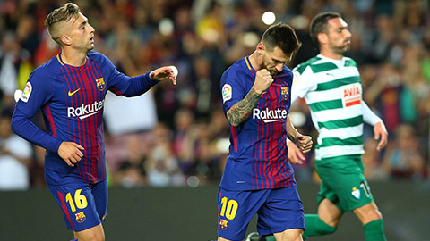 ĐIỂM NHẤN Barca 6-1 Eibar: Messi lập poker hoàn hảo, Paulinho đáng tiền