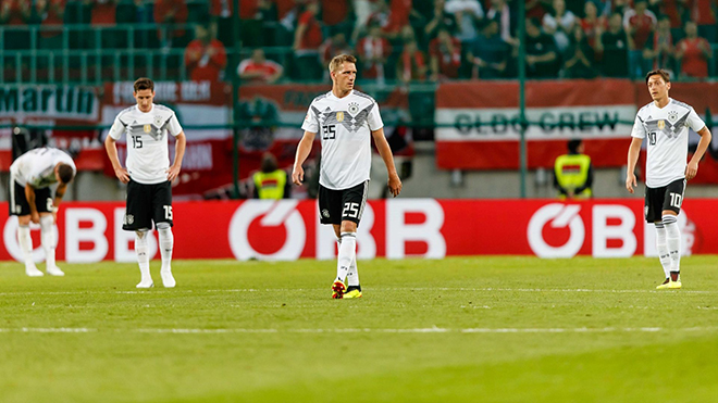 Video clip highlights bàn thắng trận Áo 2-1 Đức: Ngày tái xuất buồn của Neuer