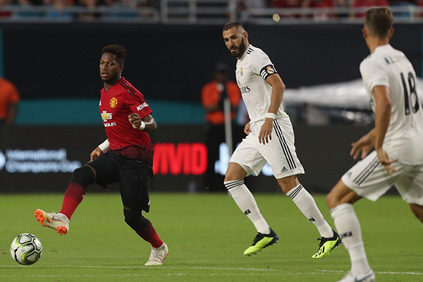 M.U vs Real Madrid, Sanchez, ICC 2018, Fred