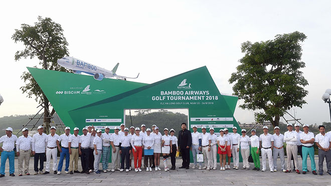 Khởi tranh Bamboo Airways Golf Tournament 2018