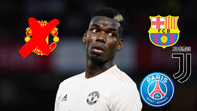 Tháng Giêng tới, Pogba sẽ chọn Barcelona, Juventus, hay PSG?