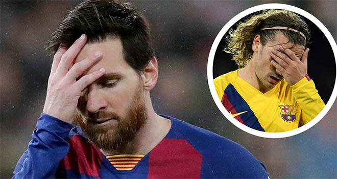 Bong da, Bóng đá hôm nay, Dugarry khuyên Griezmann: Hãy đấm thẳng vào mặt Messi, Barcelona, Barcelona khủng hoảng, lịch thi đấu bóng đá Tây Ban Nha, Messi, Griezmann