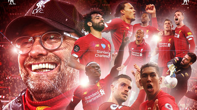 Liverpool CHÍNH THỨC vô địch Ngoại hạng Anh 2019-20 sớm 7 vòng đấu