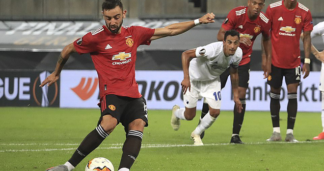 Ket qua bong da, MU vs Copenhagen, MU 1-0 Copenhagen, Kết quả bóng đá Cúp C2, MU, Kết quả bóng đá Europa League, Kết quả MU vs Copenhagen, Bruno Fernandes, Kết quả MU, C2