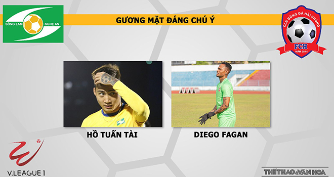 Lich thi dau bong da hom nay, SLNA vs Hải Phòng, Lịch thi đấu V-League. BĐTV, truc tiep bong da, trực tiếp SLNA vs Hải Phòng, Hải Phòng đấu với SLNA, BXH V-League, SLNA