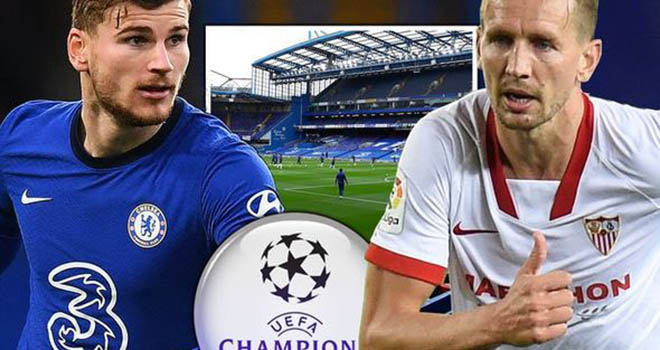 Link xem trực tiếp bóng đá, Chelsea vs Sevilla, Xem trực tiếp vòng bảng Champions League, Xem bóng đá trực tuyến Chelsea đối đầu Sevilla,Trực tiếp cúp C1 châu Âu. K+PC
