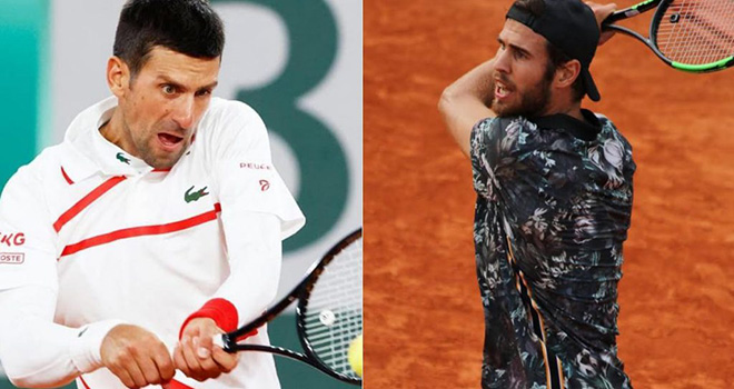 Lich thi dau Roland Garros, Djokovic vs Khachanov, Trực tiếp Roland Garros. TTTV, truc tiep tennis, trực tiếp Djokovic vs Khachanov, xem trực tiếp Djokovic vs Khachanov