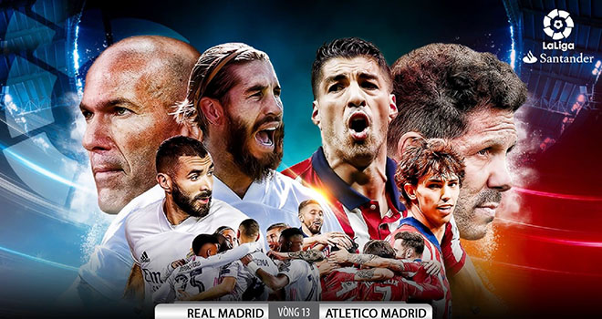 Real Madrid vs Atletico, trực tiếp Real Madrid vs Atletico, truc tiep bong da, lịch thi đấu bóng đá, La Liga, Real đấu Atletico, BĐTV