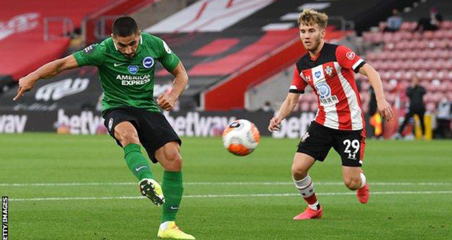 Ket qua bong da, Brighton vs Southampton, Kết quả Ngoại hạng Anh, Bảng xếp hạng Ngoại hạng Anh, Kết quả bóng đá Anh, BXH bóng đá Anh, Video bàn thắng Brighton Southampton