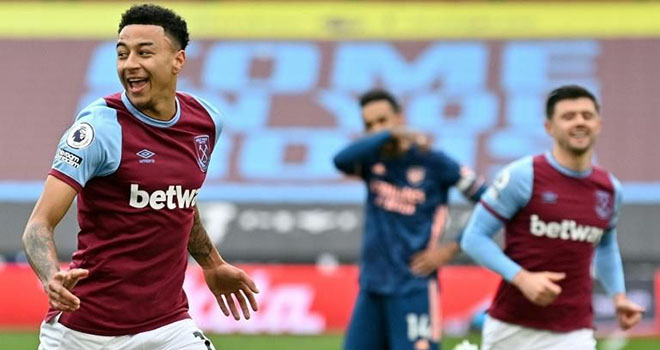 MU, Lingard, MU có tiếc Jesse Lingard, Leicester vs MU, West Ham vs Arsenal, kết quả bóng đá, kết quả cúp FA, kết quả Ngoại hạng Anh, Lingard tỏa sáng, hàng tiền vệ MU