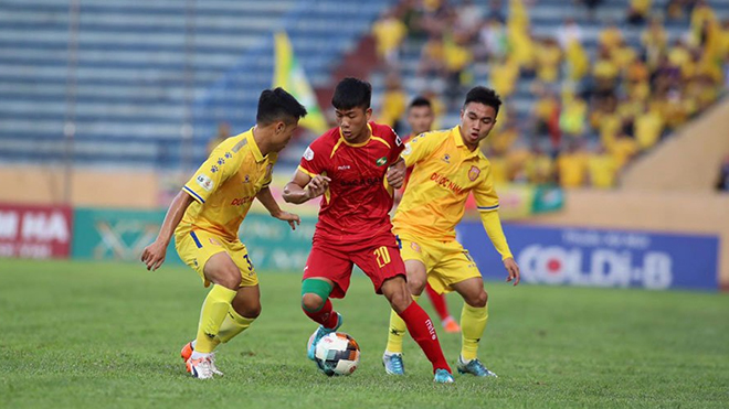 Cập nhật trực tiếp bóng đá LS V-League: Nam Định vs SLNA