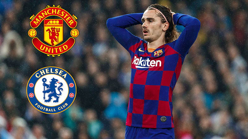 Barcelona, Chuyển nhượng Barcelona, Griezmann không trở lại Atletico, Griezmann tới MU, Griezmann tới Chelsea, Barcelona bán Griezmann, Barcelona khủng hoảng tài chính