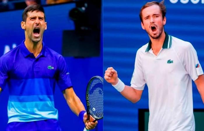 Xem trực tiếp tennis Djokovic vs Medvedev, US Open 2021