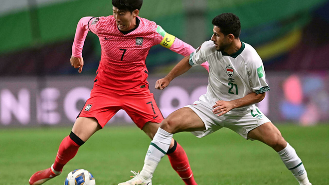TRỰC TIẾP bóng đá Iraq vs Hàn Quốc, vòng loại World Cup 2022 (22h00, 16/11)