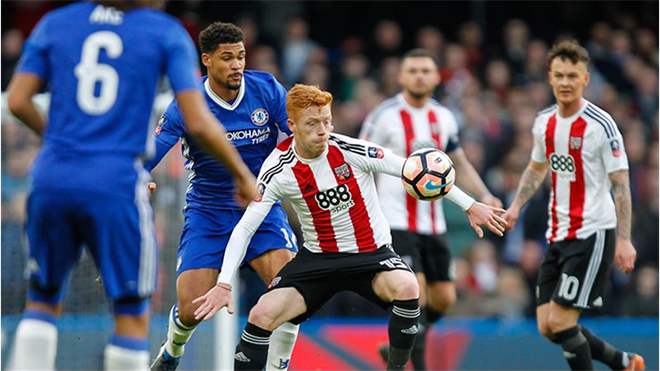 VIDEO Brentford 0-2 Chelsea, Cúp Liên đoàn Anh vòng tứ kết