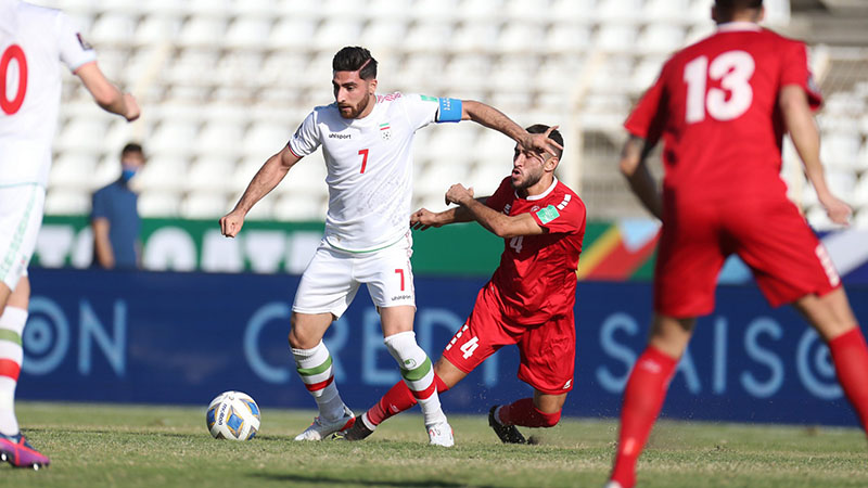 Trực tiếp bóng đá Iran vs Liban, vòng loại World Cup 2022 (18h30, 29/3)