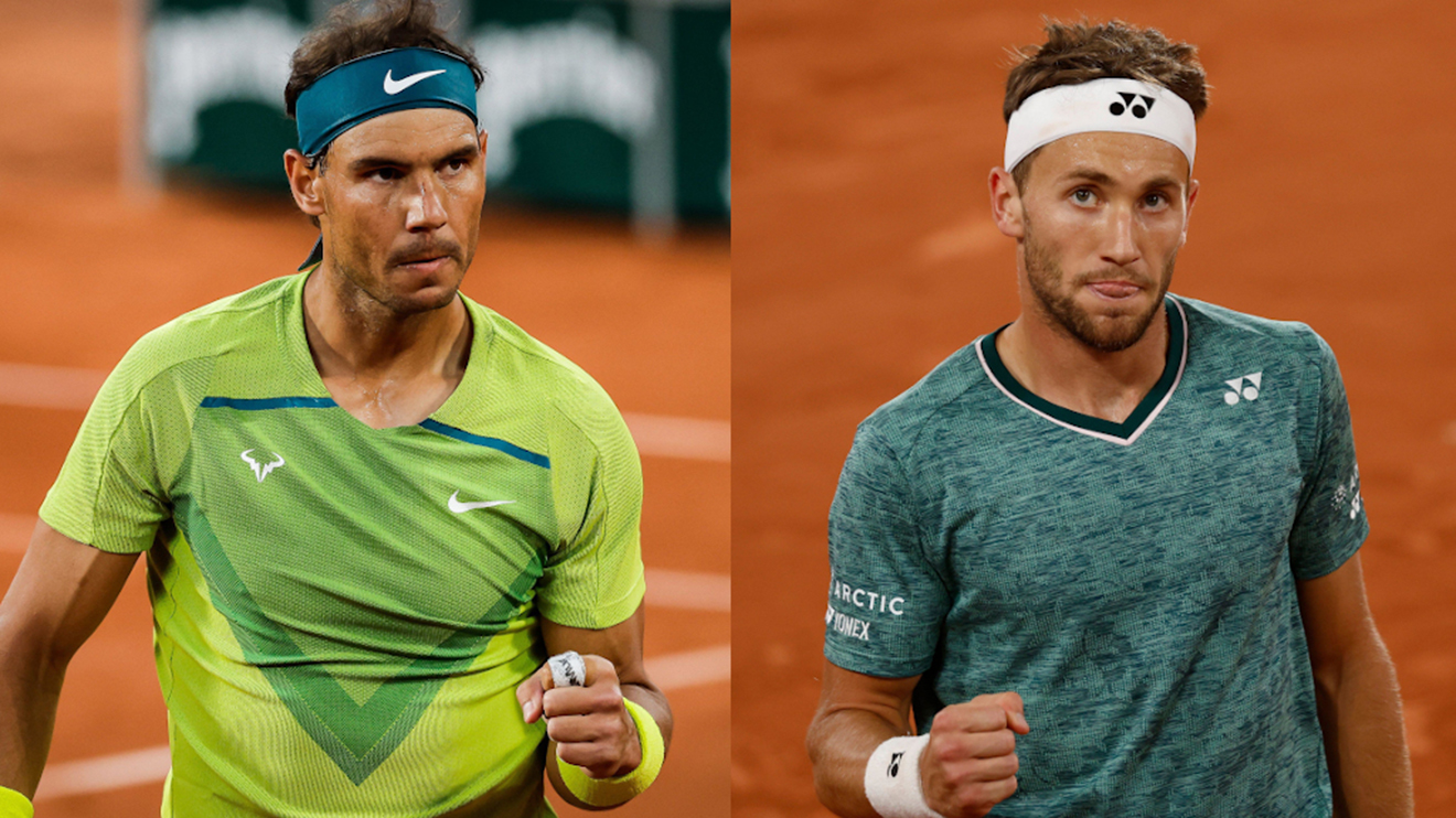 TRỰC TIẾP tennis Rafael Nadal vs Casper Ruud, chung kết Roland Garros 2022 (20h00 hôm nay)