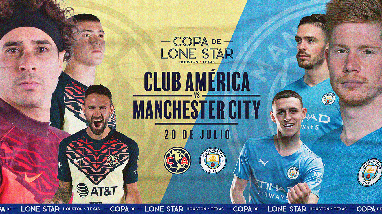 Link xem trực tiếp bóng đá Man City vs Club America, Giao hữu Hè 2022 (07h30, 21/7)