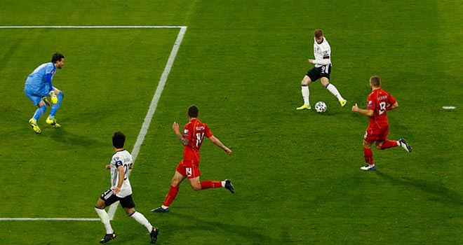 Kết quả bóng đá, Đức vs Bắc Macedonia, Werner bỏ lỡ cơ hội, Vòng loại World Cup 2022, cộng đồng mạng, video Đức vs Bắc Macedonia, kết quả vòng loại World Cup 2022, kqbd